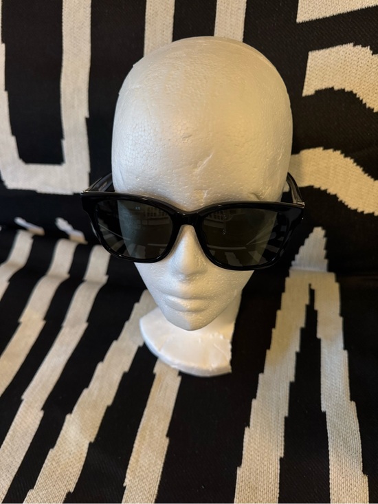 Yves Saint Laurent Black Designer Sunglasses Temple main image 9